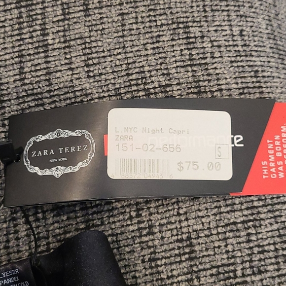 NWT Zara terez nyc night capris - Picture 7 of 11